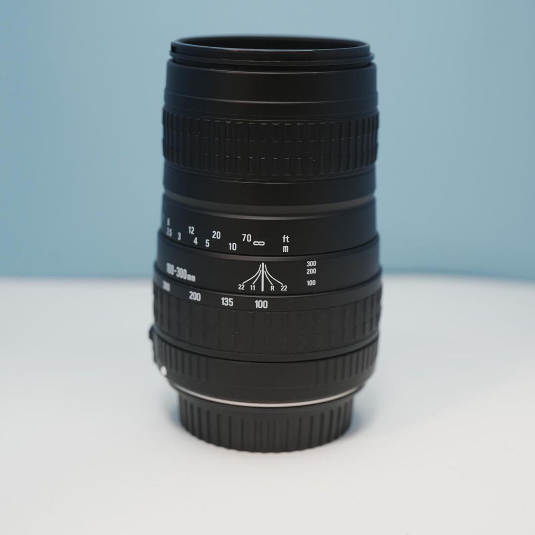 SIGMA 100-300mm Canon用 望遠レンズ 美品 a3962