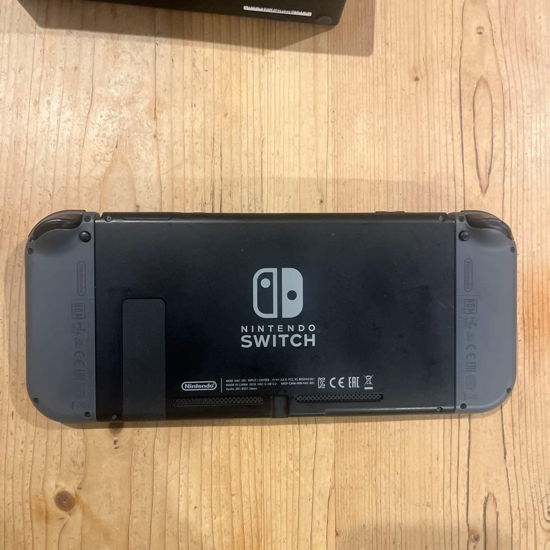 さ*る様 Nintendo Switch 本体 グレー ACアダプター HDMI