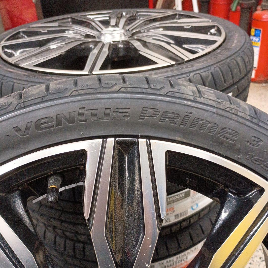 【新品】165/45R16 ハンコック夏タイヤ付 16インチアルミ 軽自動車用