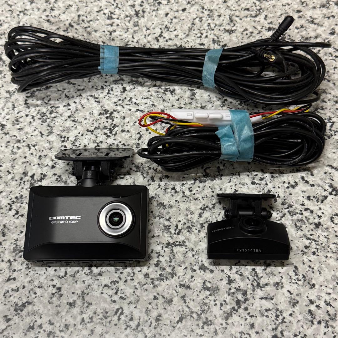 COMTEC コムテック HDR965GW ドライブレコーダー 前後カメラ