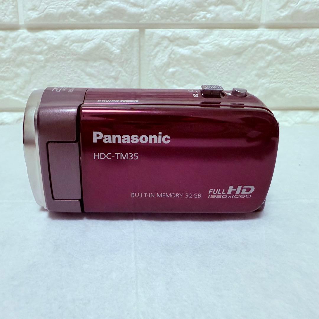 PanasonicHDC-TM35 ビデオカメラ本体 SD 付属品多数