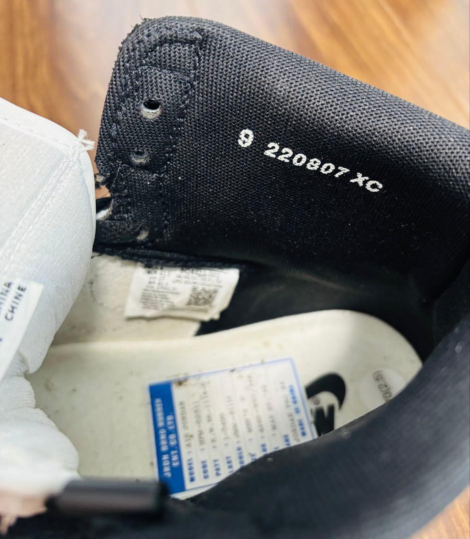 靴 Nike Air Jordan 1 High '85 \"Black/White