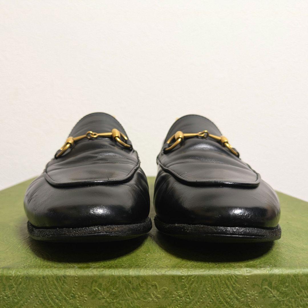 GUCCI　ホースビットローファー　ヨルダーン　黒　36　1/2