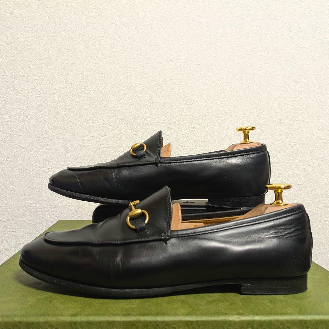 GUCCI　ホースビットローファー　ヨルダーン　黒　36　1/2