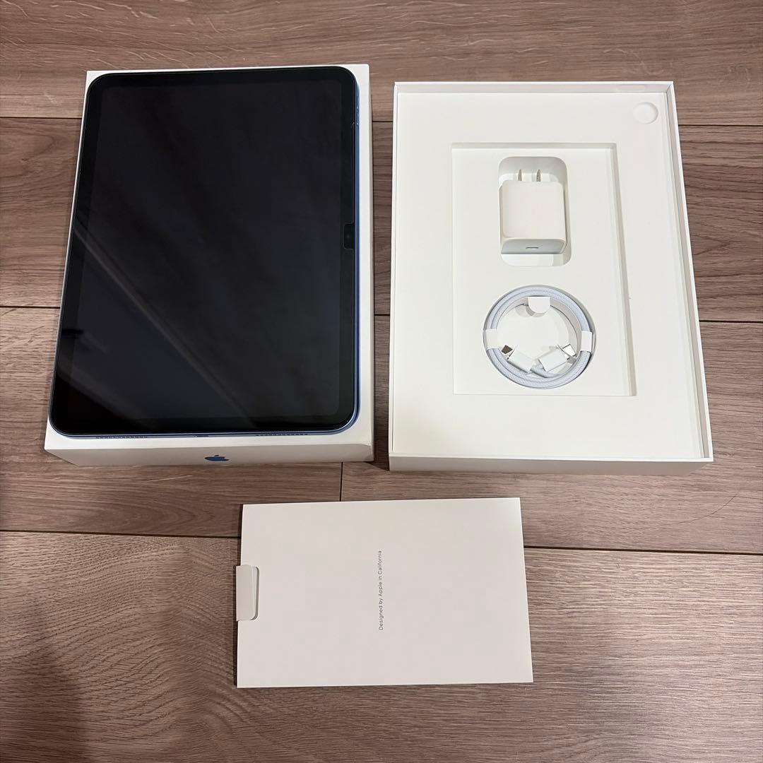 は*ん様 d*i様 Apple iPad 第10世代 ブルー 64gb WiFi