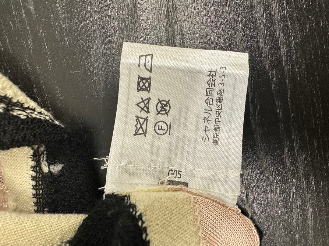 CHANELココマークタートルニット