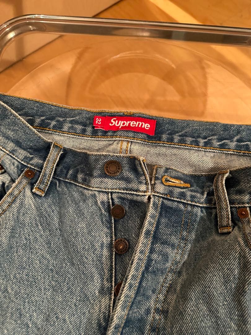 Supreme デニム regular denim 32