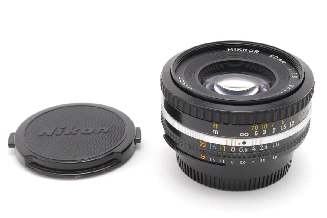 NIKKOR 50mm f/1.8 レンズ Ai-s