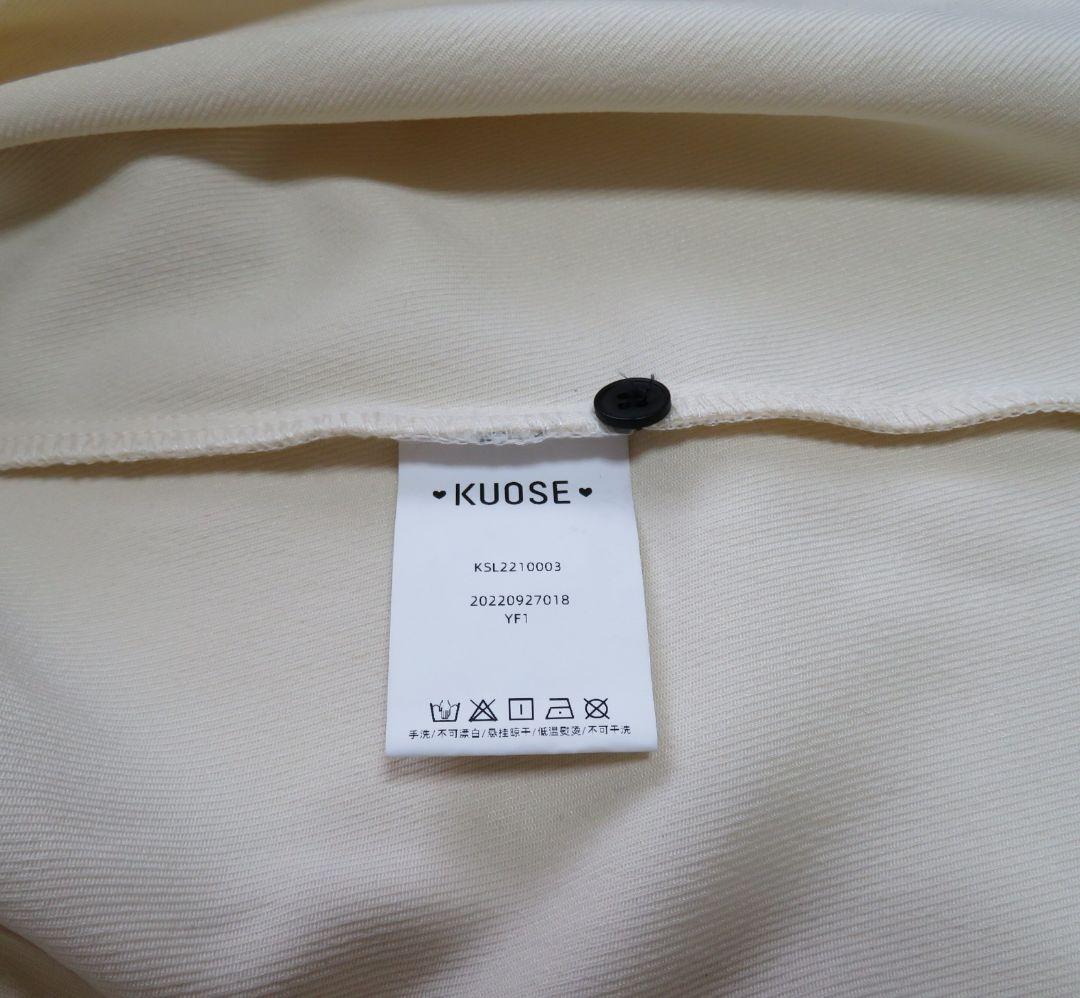 【完売品】KUOSE 襟付き ブラウス コーデュロイ