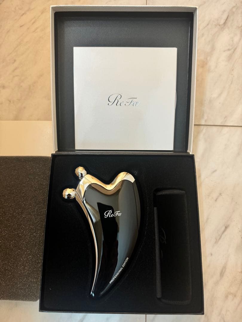 お買い得！新品 ReFa 美顔ローラー ブラック