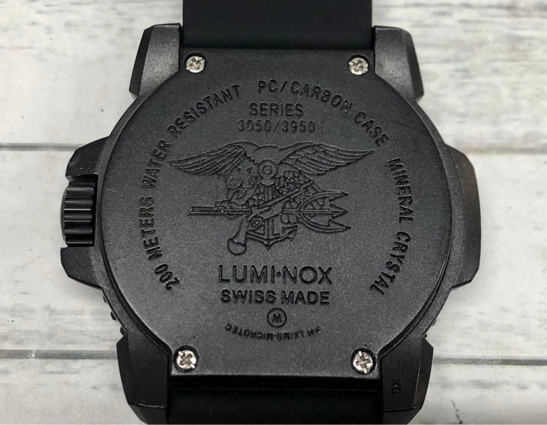【ジャンク】LUMINOX ネイビーシールズ カラーマーク 3051.BO