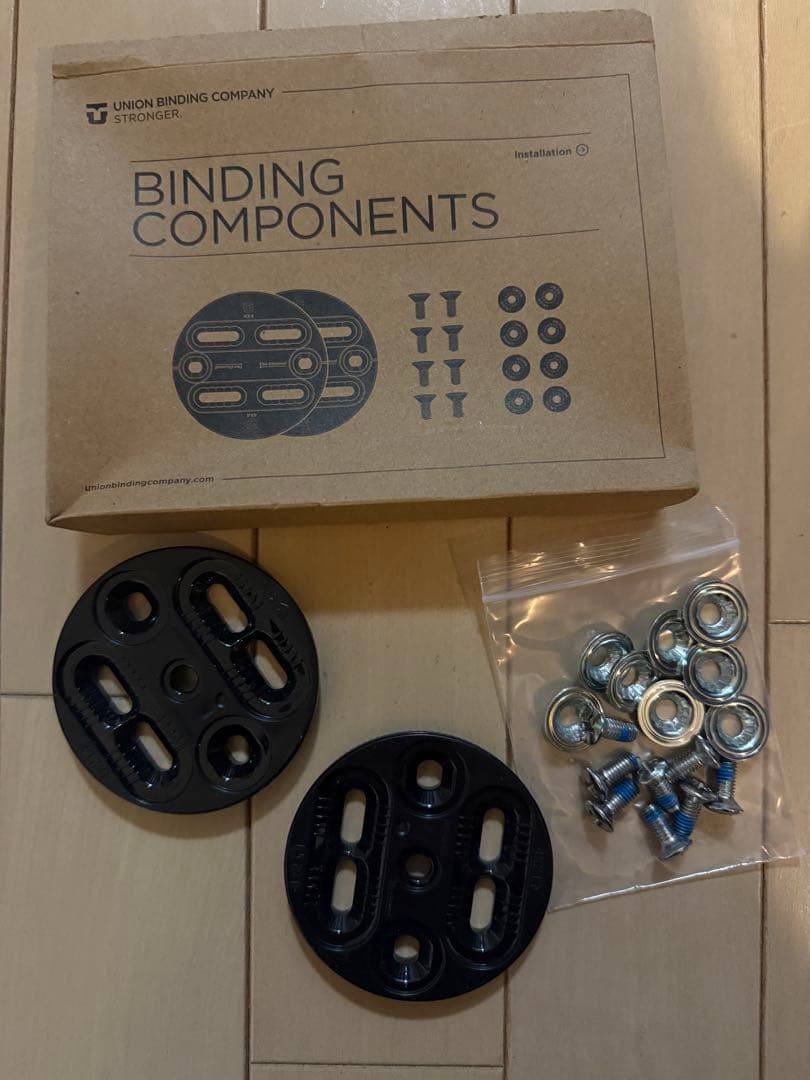 UNION ユニオン　ウルトラ　スノーボードビンディング ブラック　M