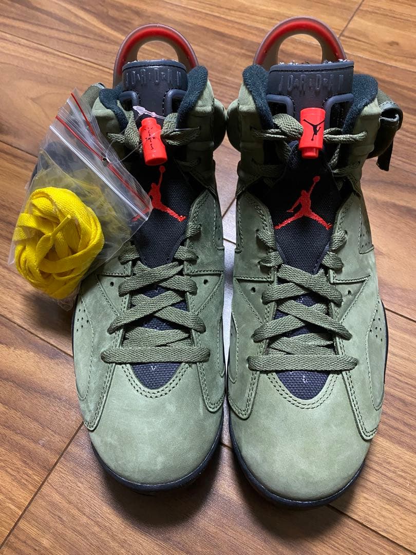 【END.当選】Travis Scott × Nike Air Jordan 6