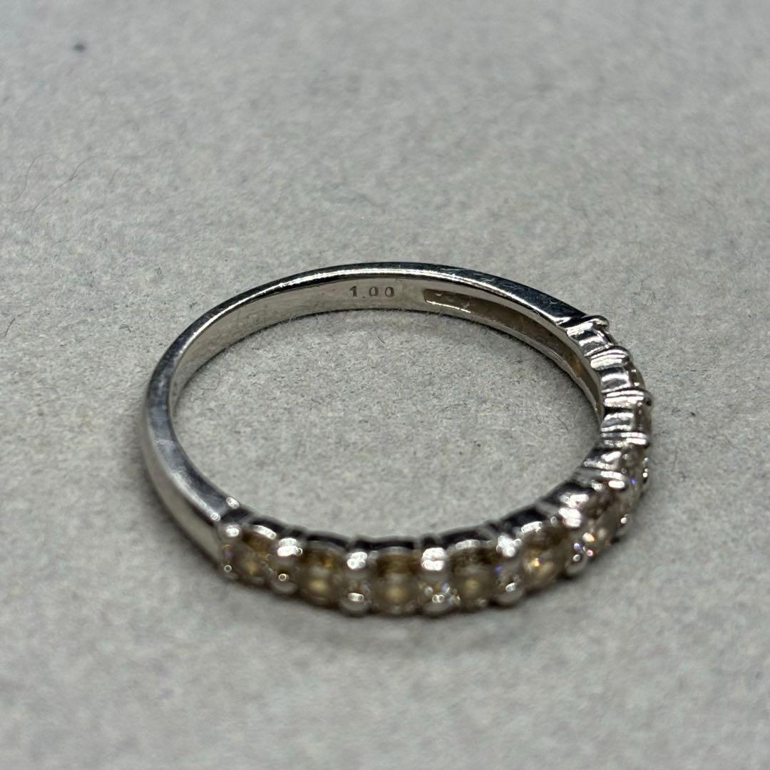 即決 Pt900 プラチナ ダイヤモンド 1.00 リング 指輪