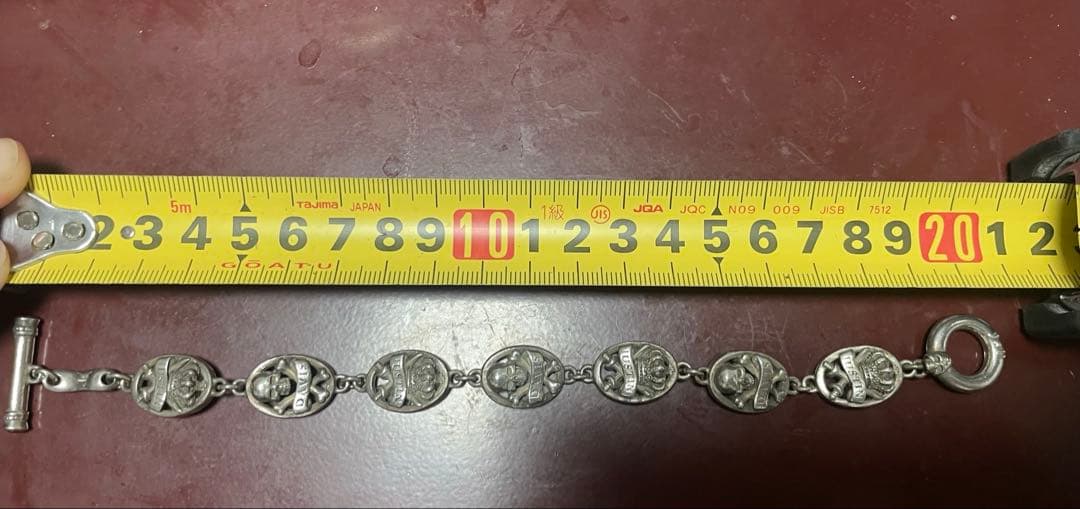 justin davis ブレスレット　silver 925 廃盤