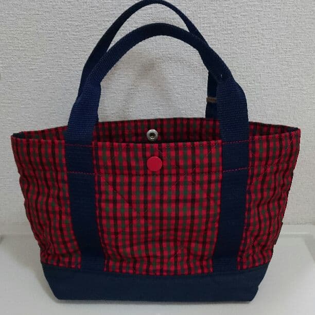 ファミリア トートバッグ バッグ ランチバッグ ミニトートバッグ デニムバッグ