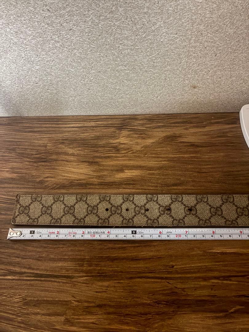 GUCCI グッチ 114984 インターロッキングGG柄 PVC シルバー金具