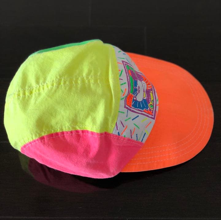 ミッキー　ジェットキャップUSA製 古着 アメリカ製 ディズニー