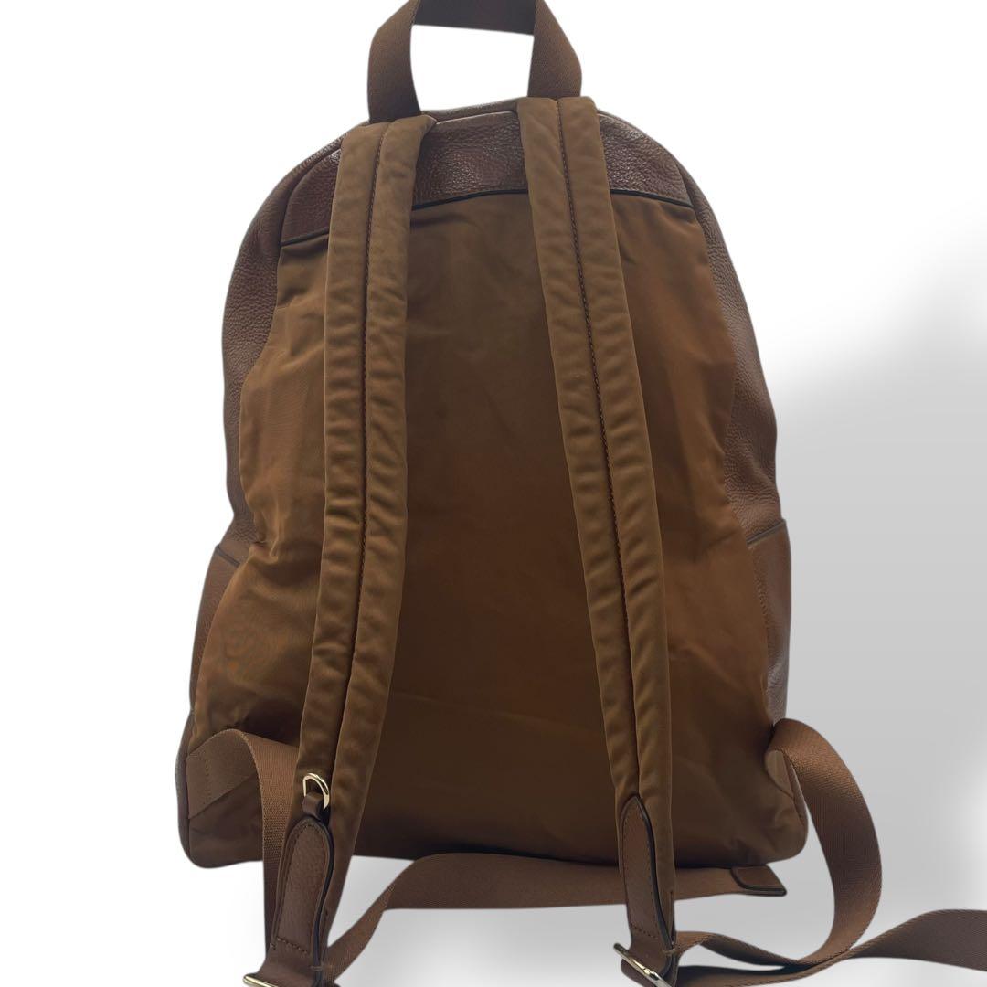 美品　A4 コーチ　リュック　バックパック　チャーリー　レザー　茶 ブラウン