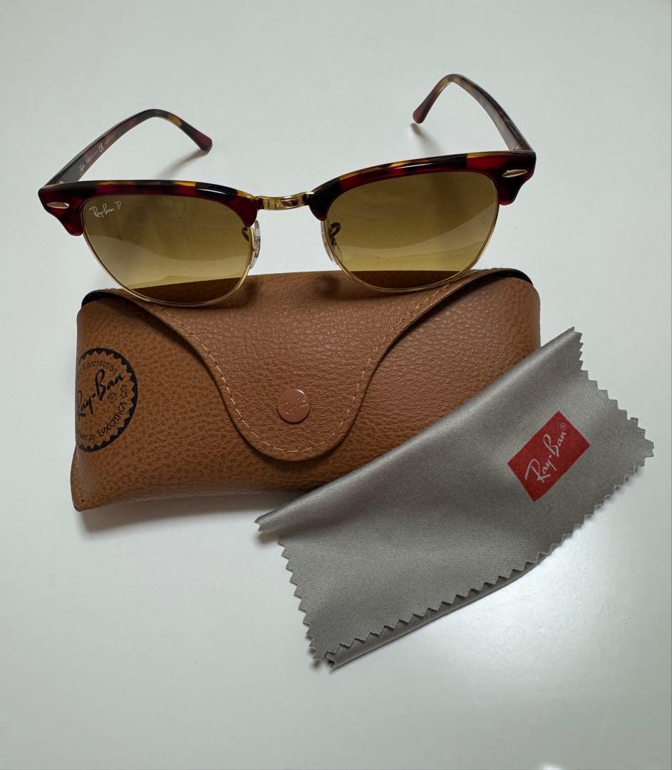【未使用】Ray-Ban RB 3016 CLUBMASTERサングラス