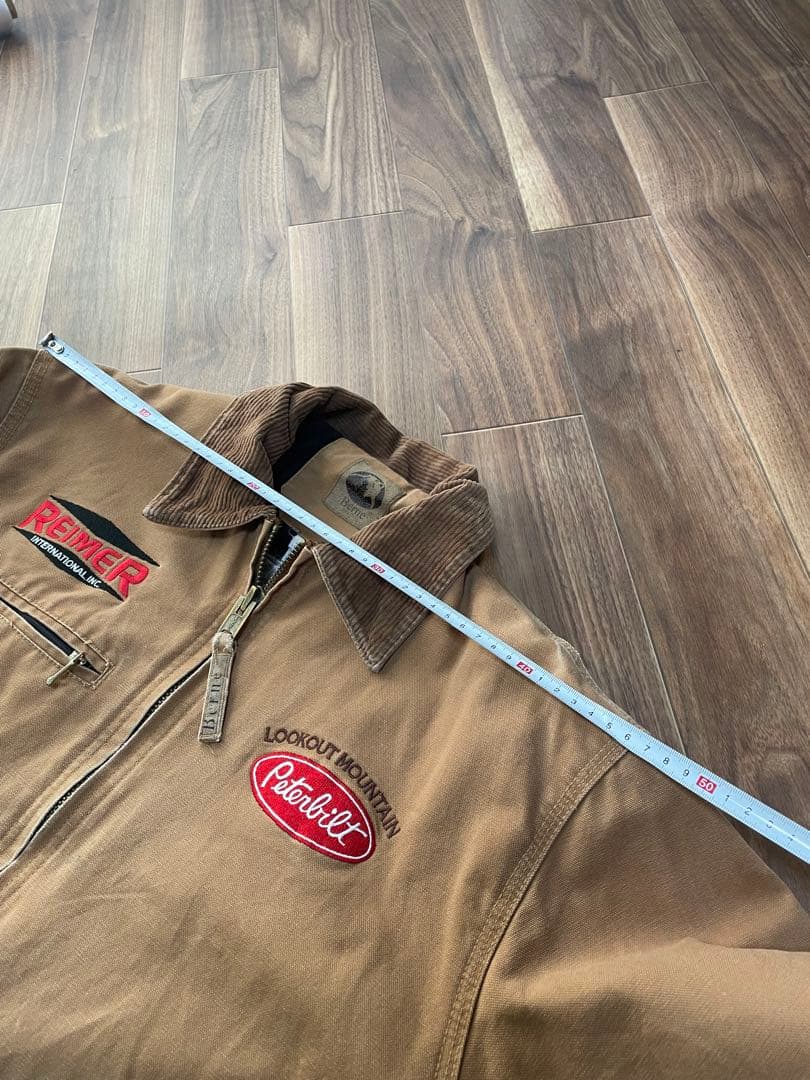 Reimer Petebilt デトロイトジャケット　ダック生地　企業ロゴ
