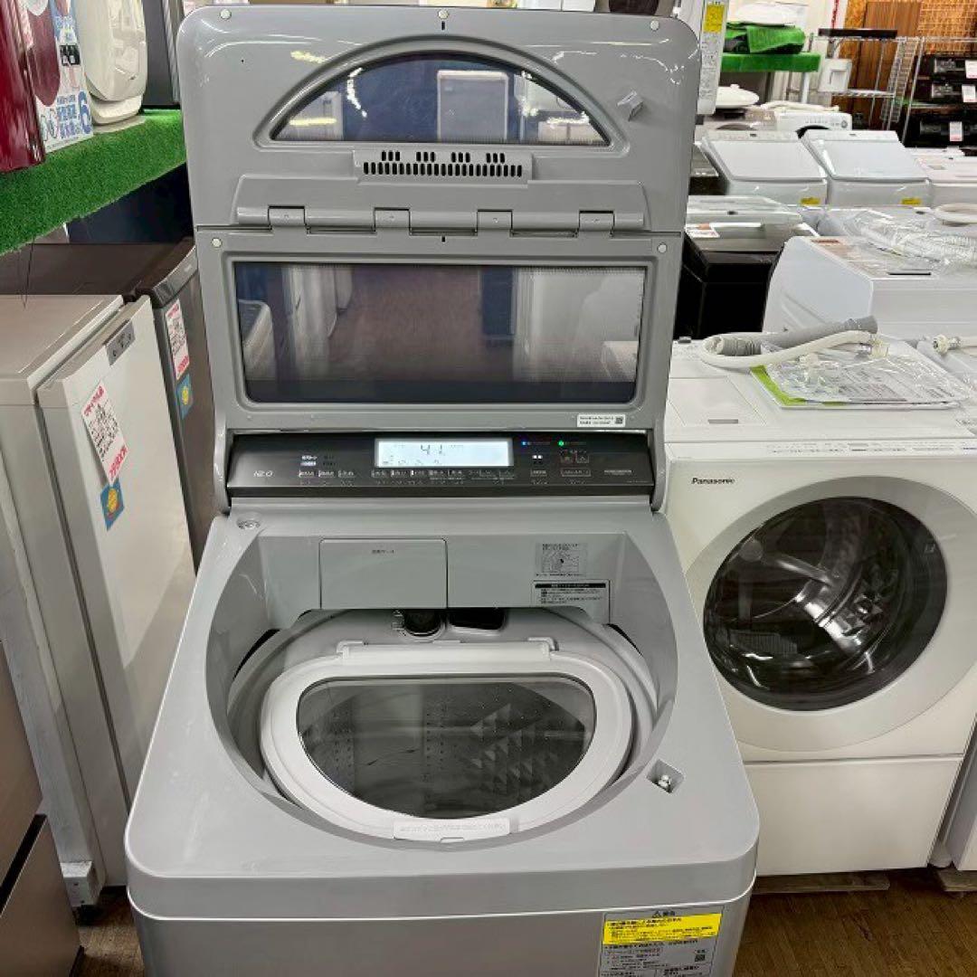 地域限定配送無料　panasonic 縦型洗濯乾燥機　NA-FW120V2 美品