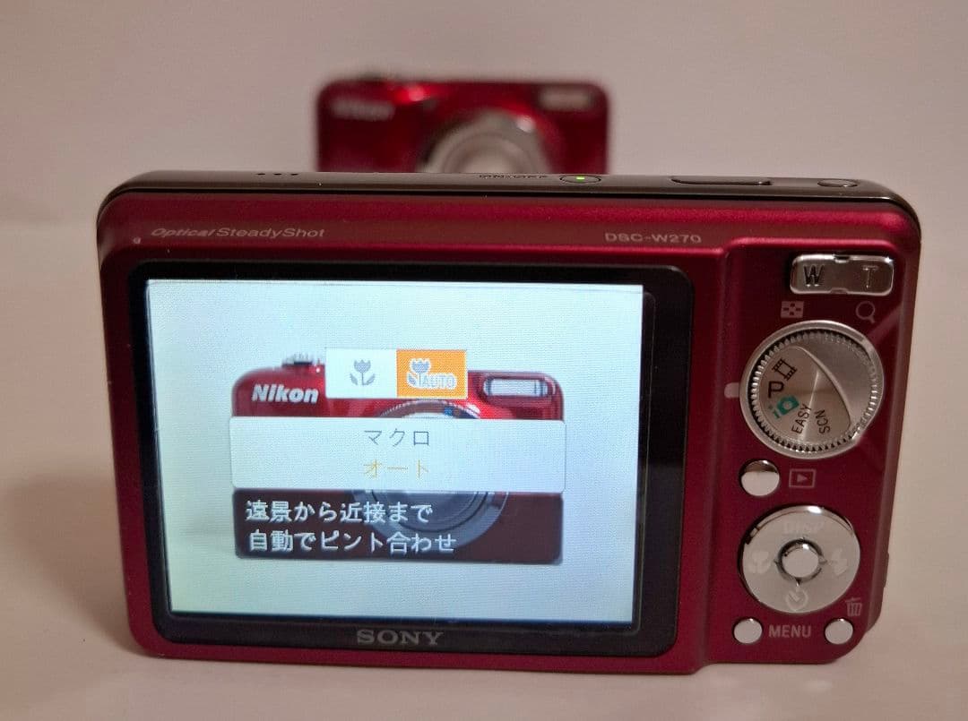 [美品]ソニー SONY Cyber-Shot DSC-W270 デジタルカメラ