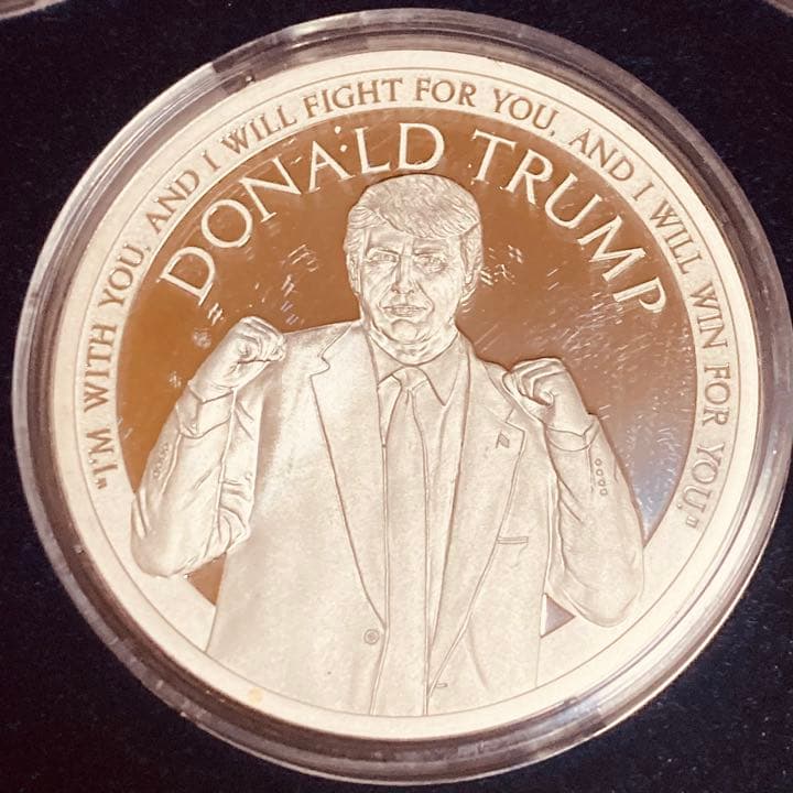（超希少！）トランプ大統領　1オンス 銀貨　3種メモリアルボックスセット
