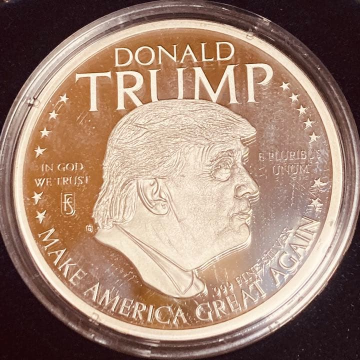 （超希少！）トランプ大統領　1オンス 銀貨　3種メモリアルボックスセット