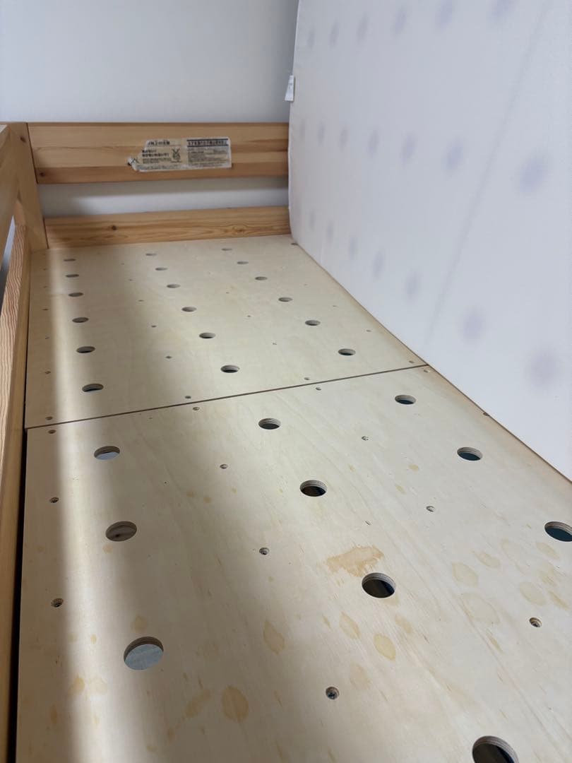 無印良品　ミッドベッド（木製ロフトベッド ）マットレス付き　【送料込み】