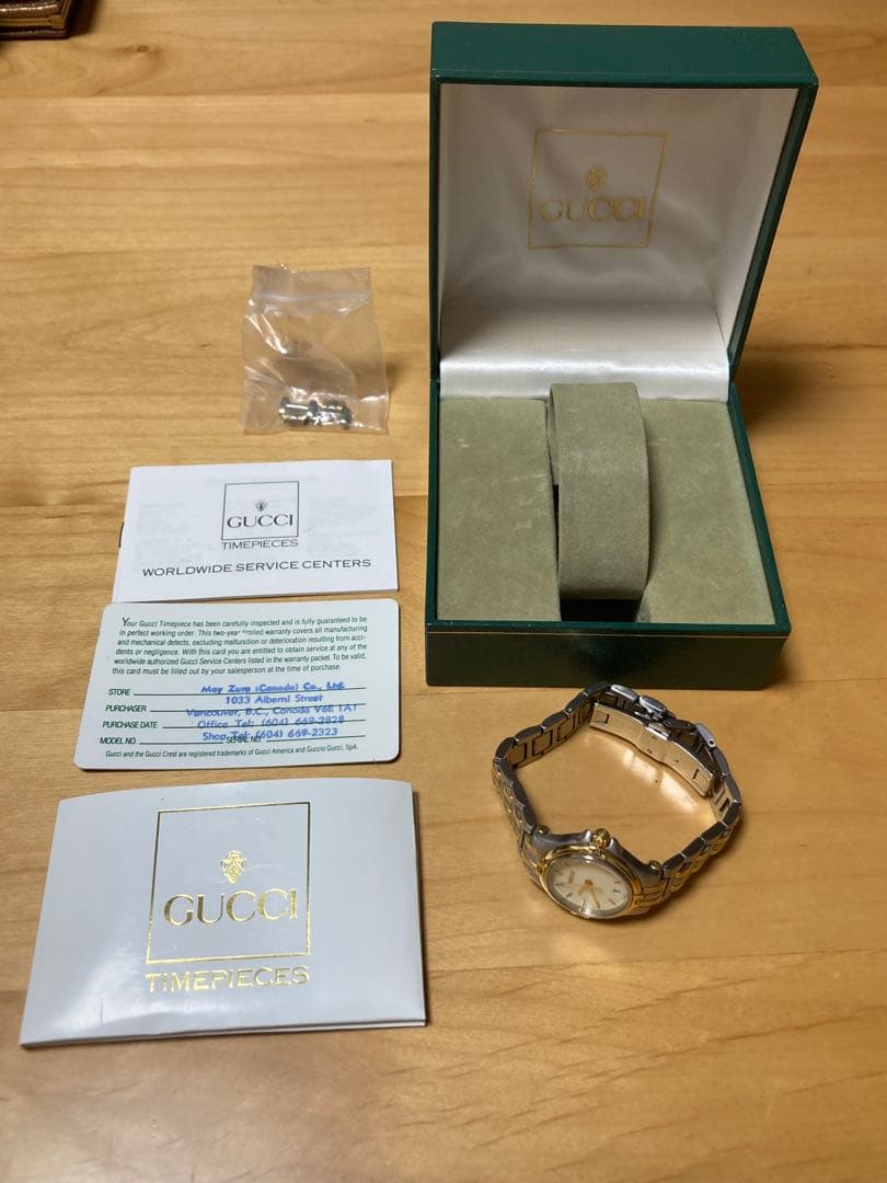 M*H様 GUCCI 腕時計 クォーツ シルバー/ゴールド