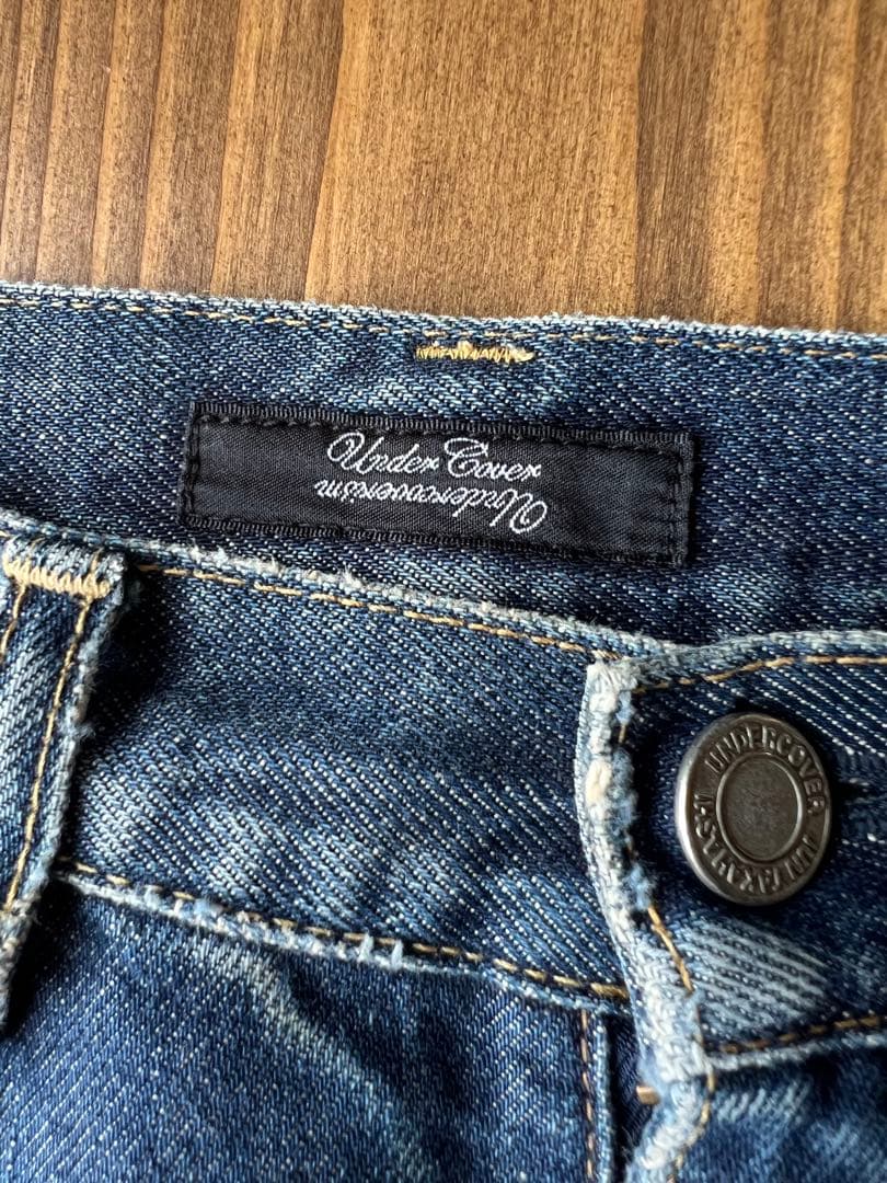 UNDERCOVERレースプリントデニム⭐︎サイズ①レア