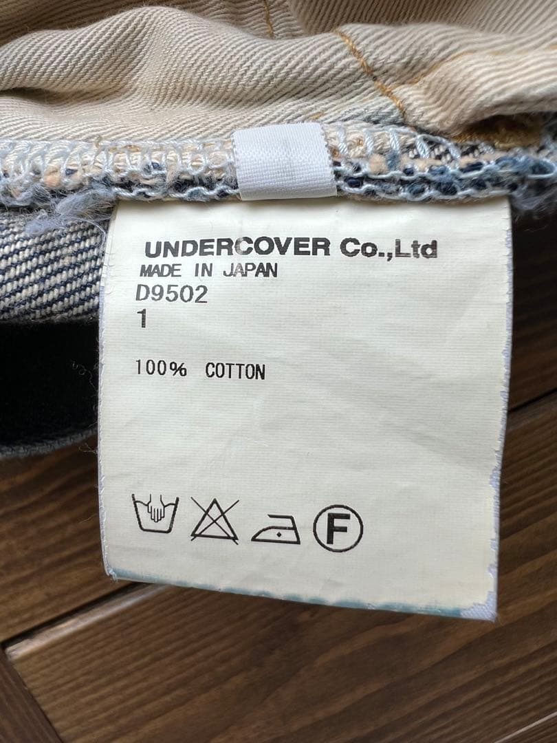 UNDERCOVERレースプリントデニム⭐︎サイズ①レア
