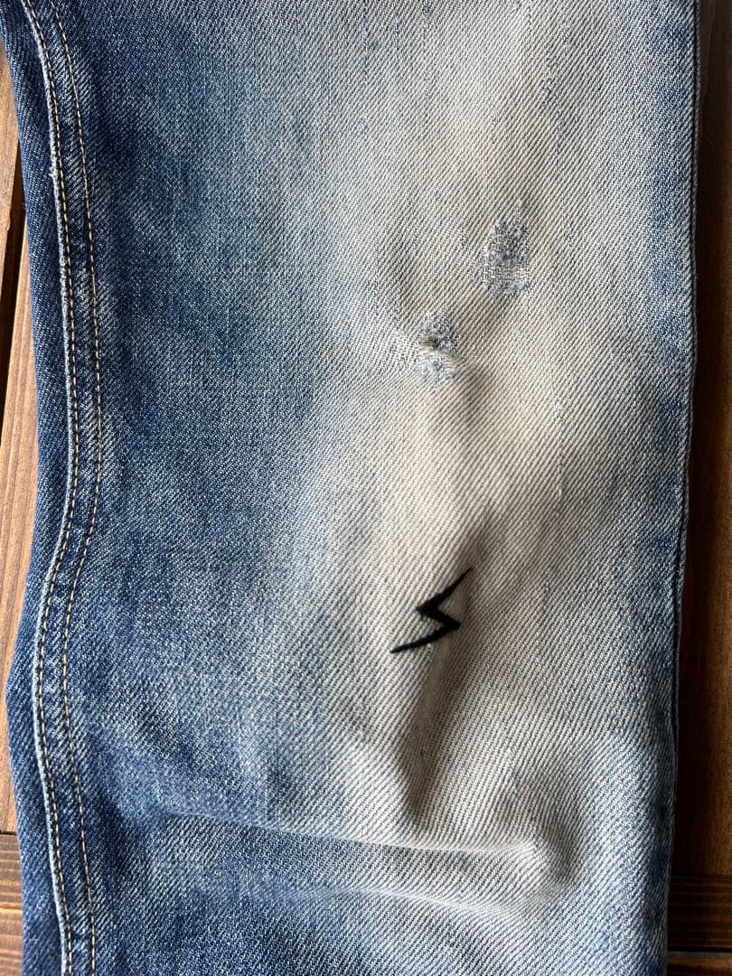 UNDERCOVERレースプリントデニム⭐︎サイズ①レア