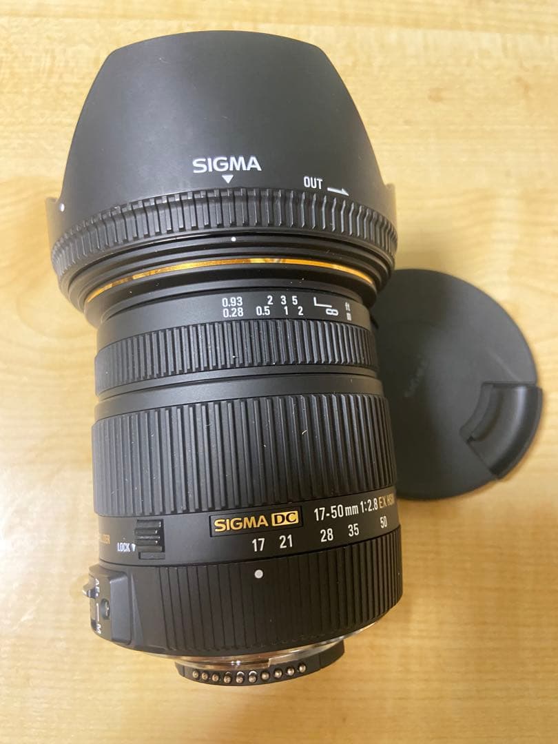レンズ(ズーム) SIGMA 17-50mm F2.8 EX HSM DC