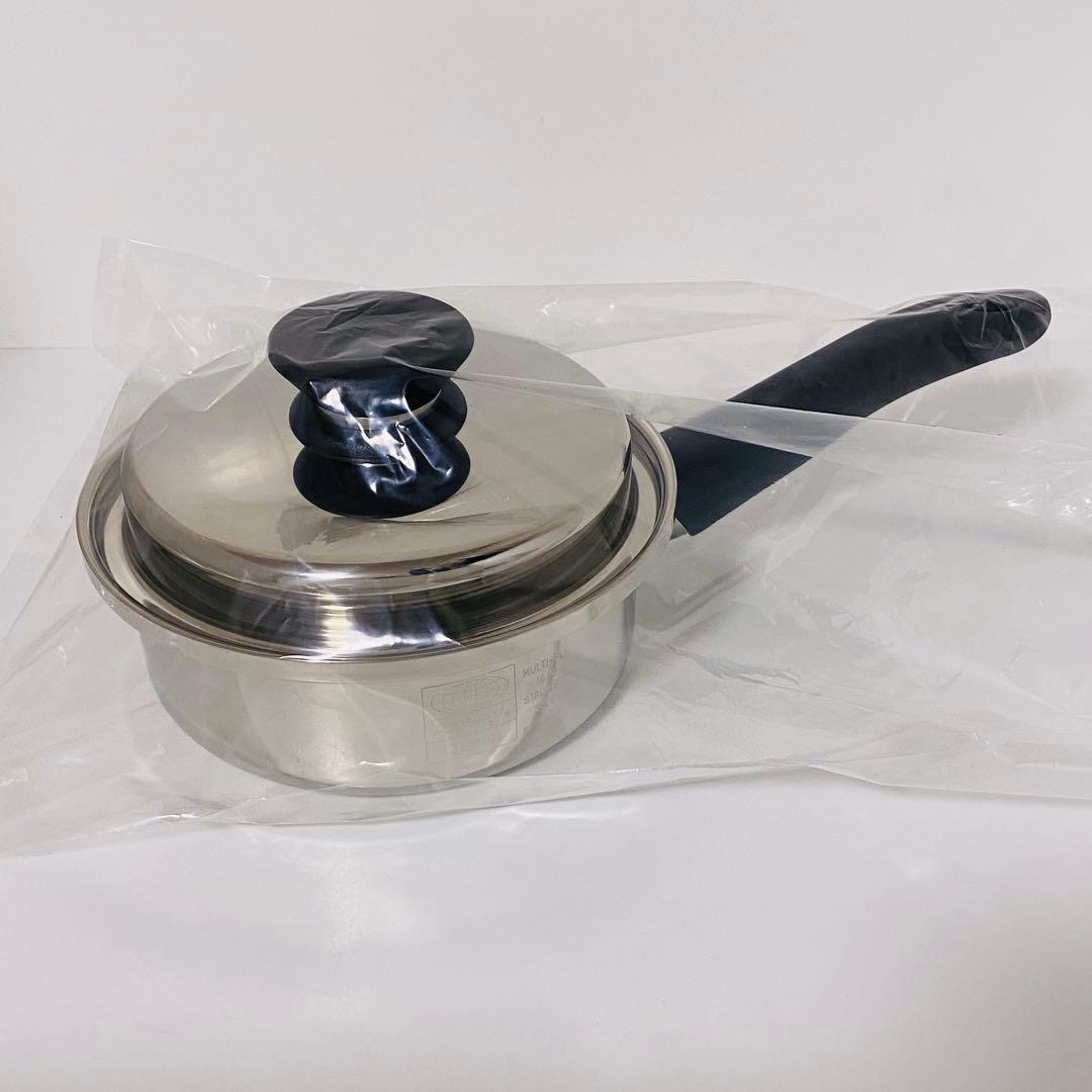 Amway アムウェイ 小ソースパン　鍋　未使用　ステンレス　高級鍋　現行取手