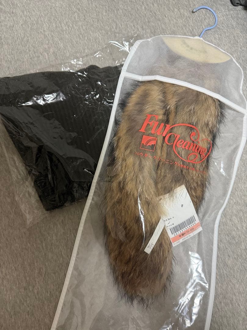 SCENTOF ファーフーディー カーキ フリーサイズ