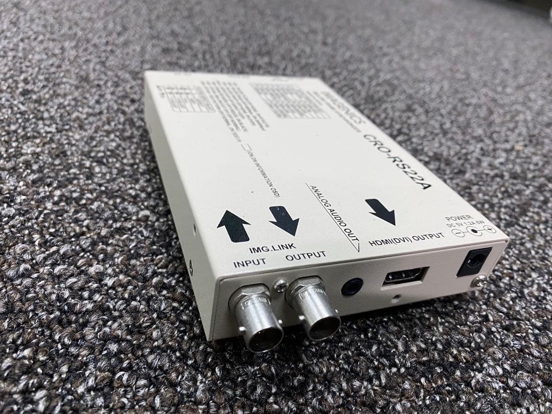 CRO-DCE15ATX CRO-RS22A×2とBNC 3対ケーブル(7m)