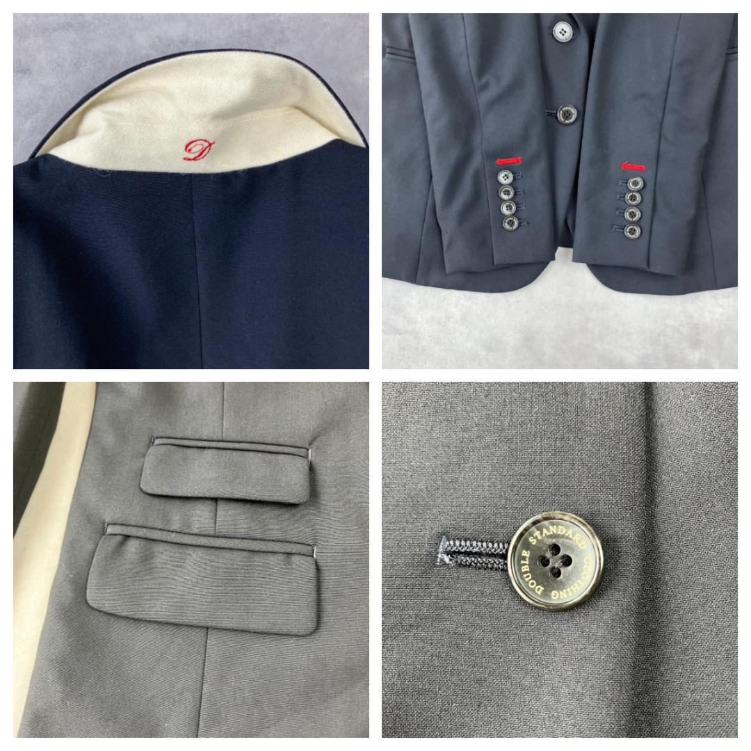 美品　SOV　ダブル スタンダード クロージング　ブラックフォーマル　上下537