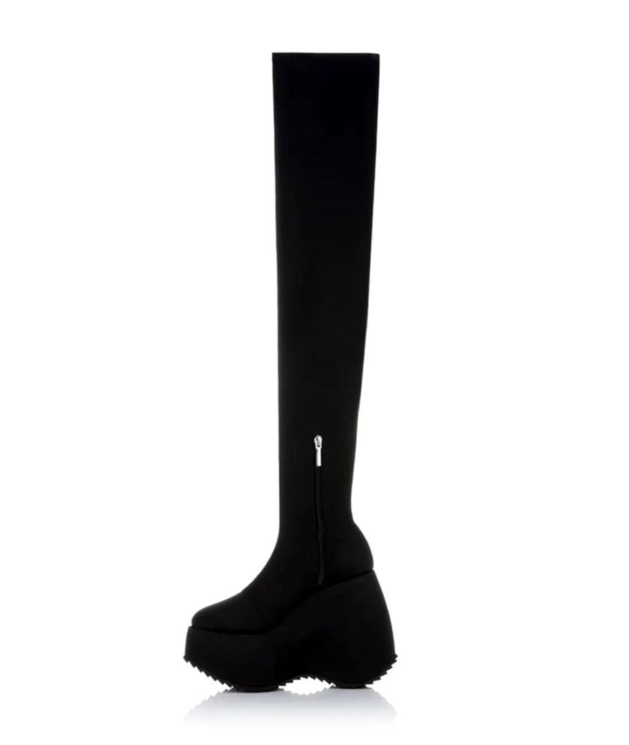 ハ*オ様 yello TOKYO BLACKPLATFORMLONGBOOTS