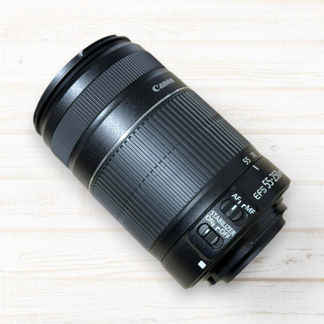⭐美品⭐ Canon ズームレンズ EF-S 55-250mm IS Ⅱ #66