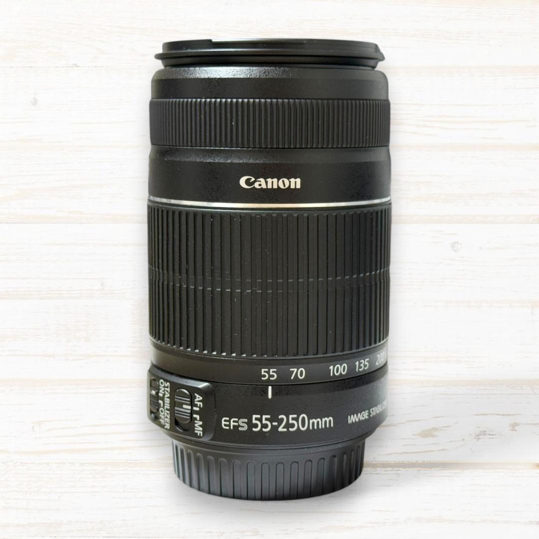 ⭐美品⭐ Canon ズームレンズ EF-S 55-250mm IS Ⅱ #66