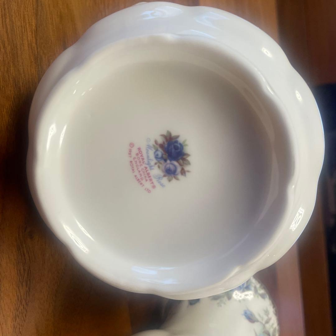   シュガーポット・クリーマー 廃盤　ブルー