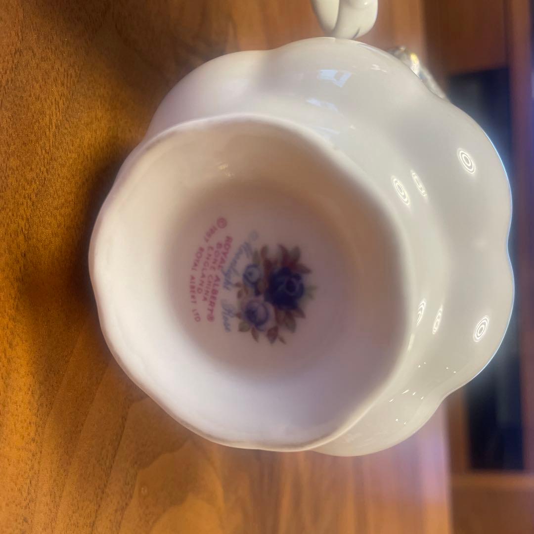   シュガーポット・クリーマー 廃盤　ブルー