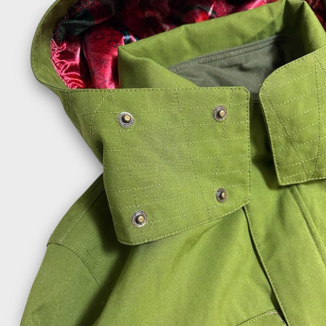 BURTON (S) スノーボードウェア　ジャケット　アースカラー　帽子脱着可能