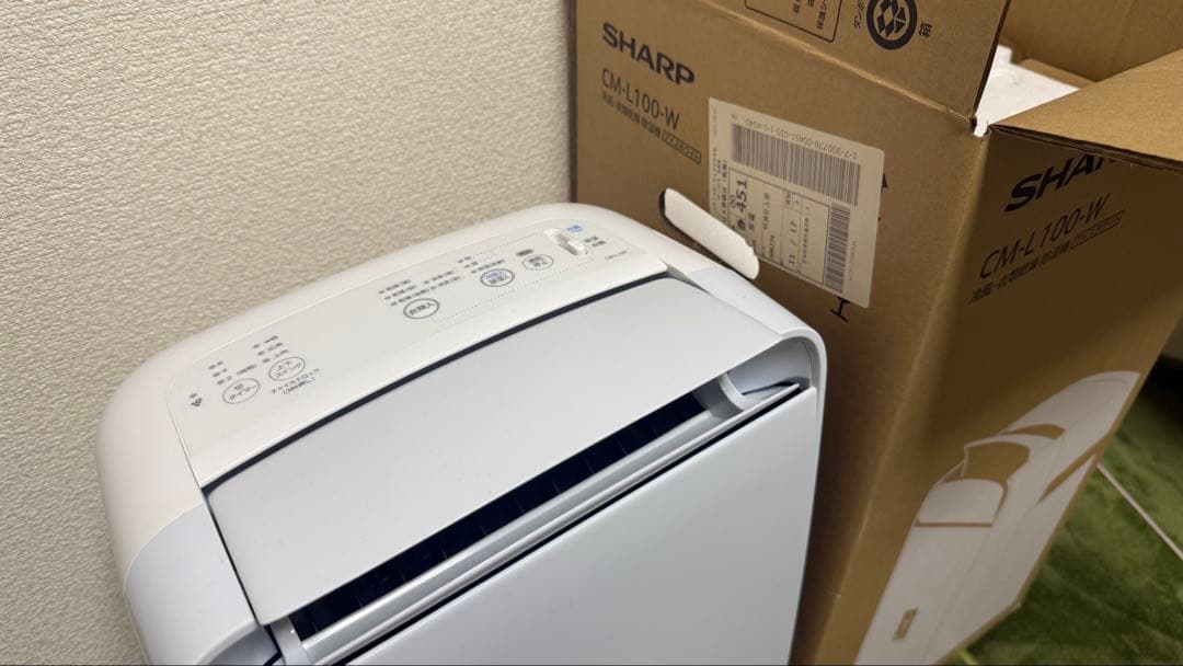 SHARP CM-L100-W 除湿機