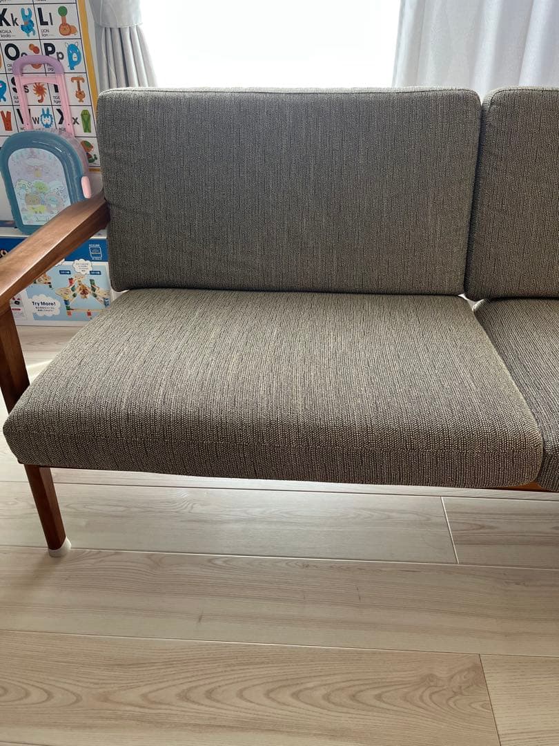 【送料込み】ミヤモト家具　ソファー（3人掛け用）