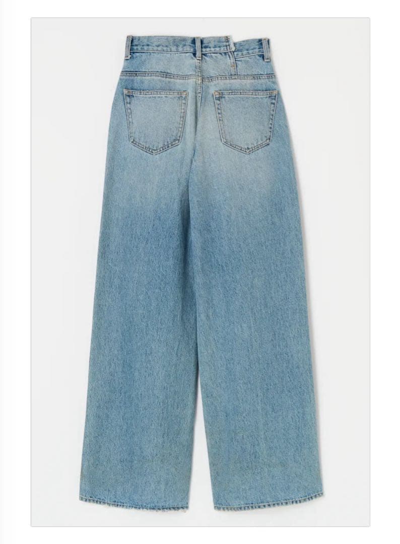 moussy CROSS WAIST WIDE ストレート サイズ1