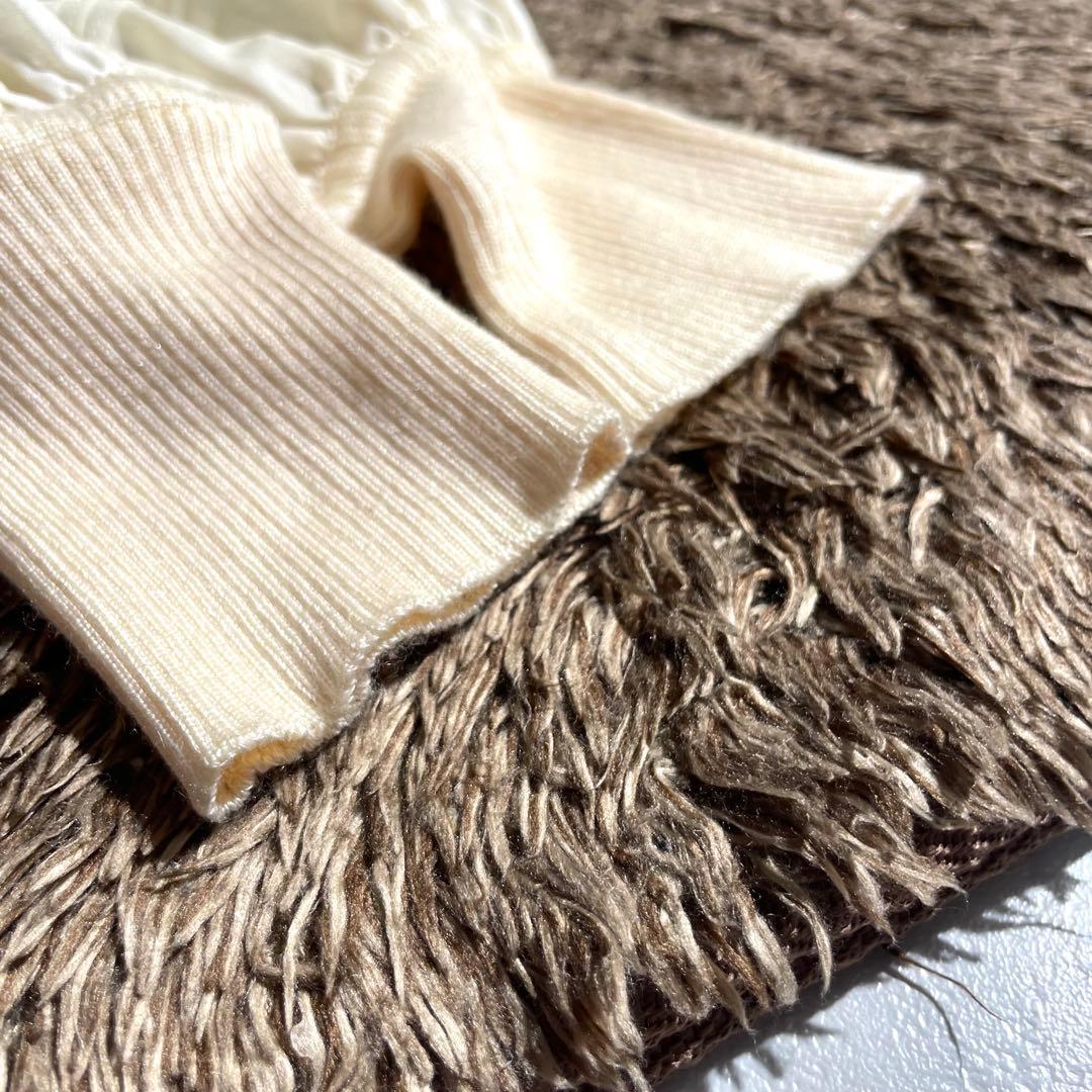 入手困難✨ シャネル CHANEL 03C 長袖ニット ブラウス ベージュ