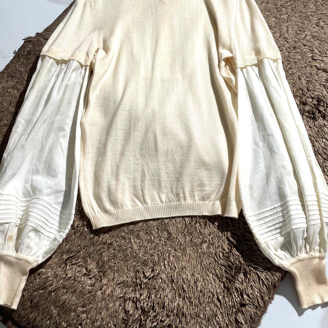 入手困難✨ シャネル CHANEL 03C 長袖ニット ブラウス ベージュ